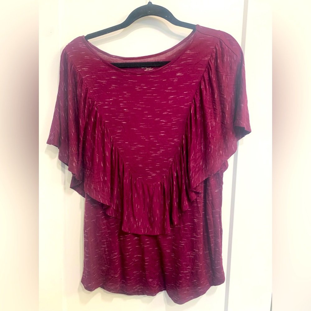 Magenta Knit top